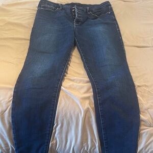 Good American Dark Blue Skinny Jeans